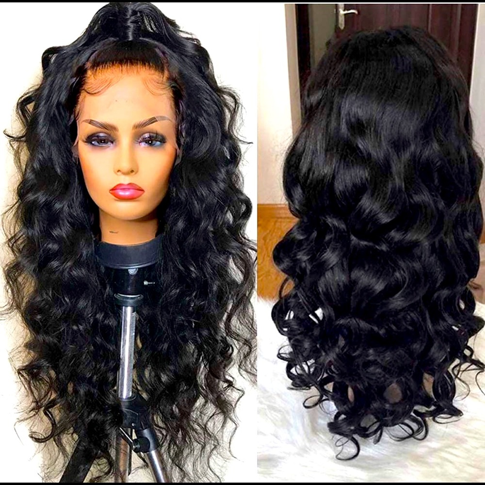 Synthetic curly wig (Brand new in package)